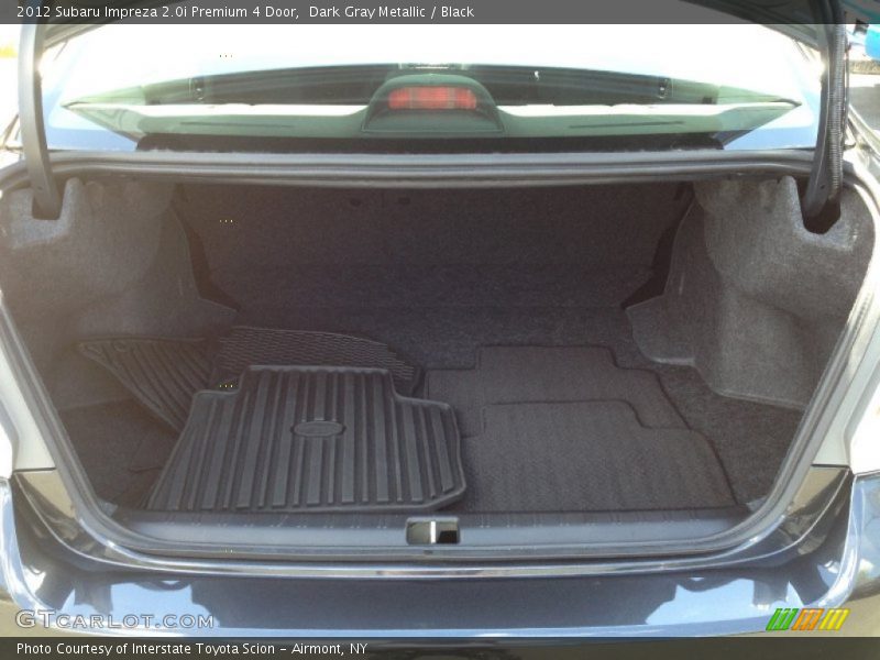 Dark Gray Metallic / Black 2012 Subaru Impreza 2.0i Premium 4 Door
