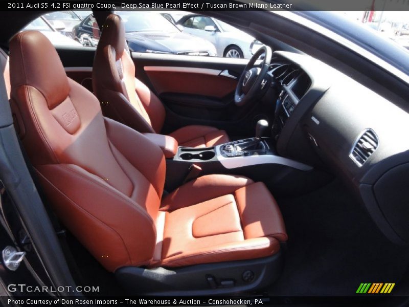  2011 S5 4.2 FSI quattro Coupe Tuscan Brown Milano Leather Interior