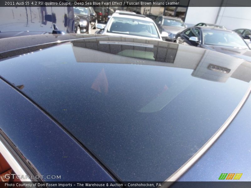 Sunroof of 2011 S5 4.2 FSI quattro Coupe
