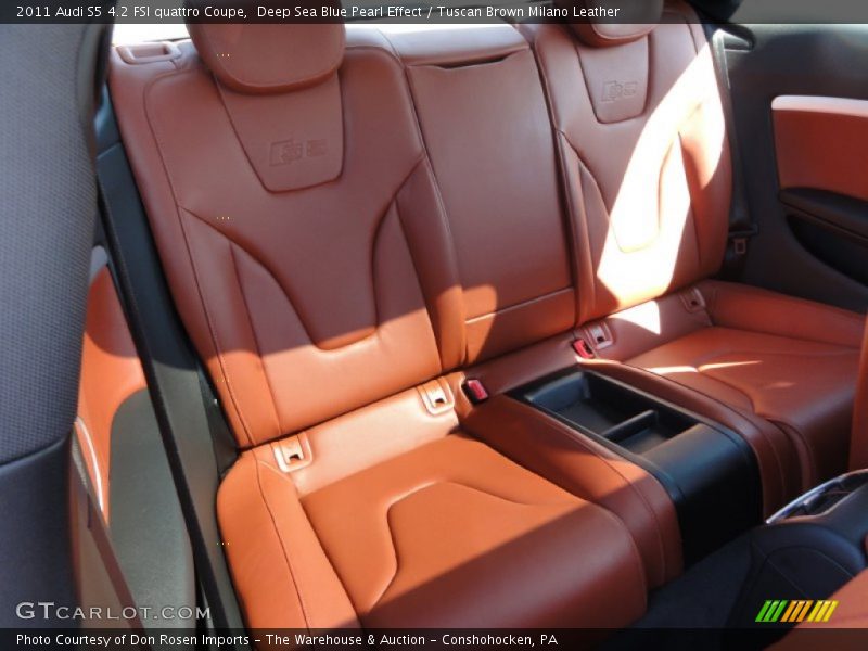 Rear Seat of 2011 S5 4.2 FSI quattro Coupe