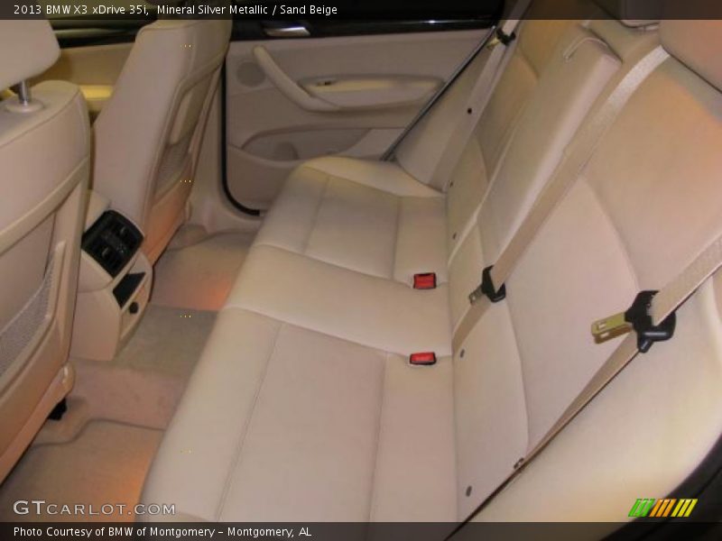 Mineral Silver Metallic / Sand Beige 2013 BMW X3 xDrive 35i