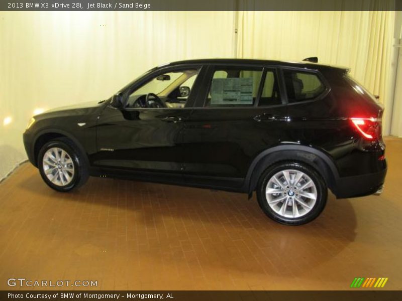 Jet Black / Sand Beige 2013 BMW X3 xDrive 28i