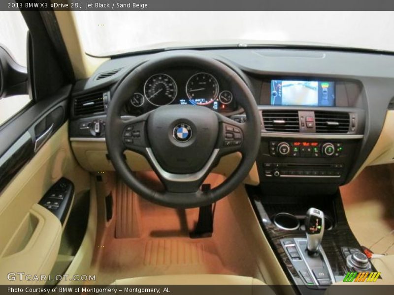 Jet Black / Sand Beige 2013 BMW X3 xDrive 28i