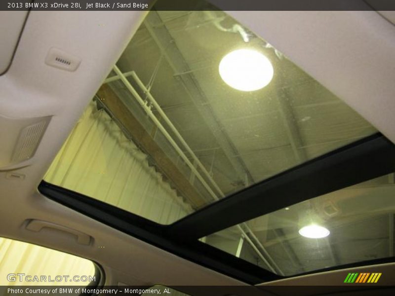 Jet Black / Sand Beige 2013 BMW X3 xDrive 28i