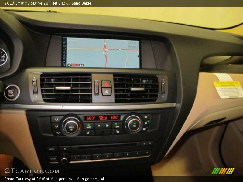 Jet Black / Sand Beige 2013 BMW X3 xDrive 28i