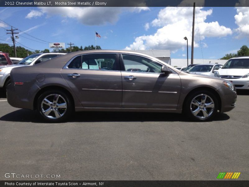 Mocha Steel Metallic / Ebony 2012 Chevrolet Malibu LT