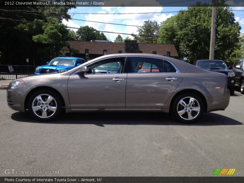 Mocha Steel Metallic / Ebony 2012 Chevrolet Malibu LT