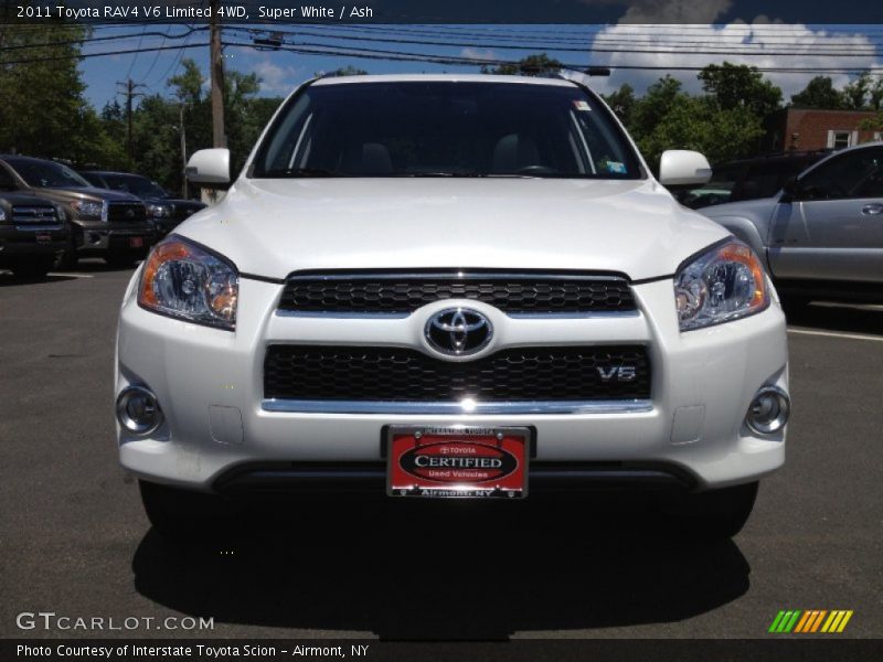 Super White / Ash 2011 Toyota RAV4 V6 Limited 4WD