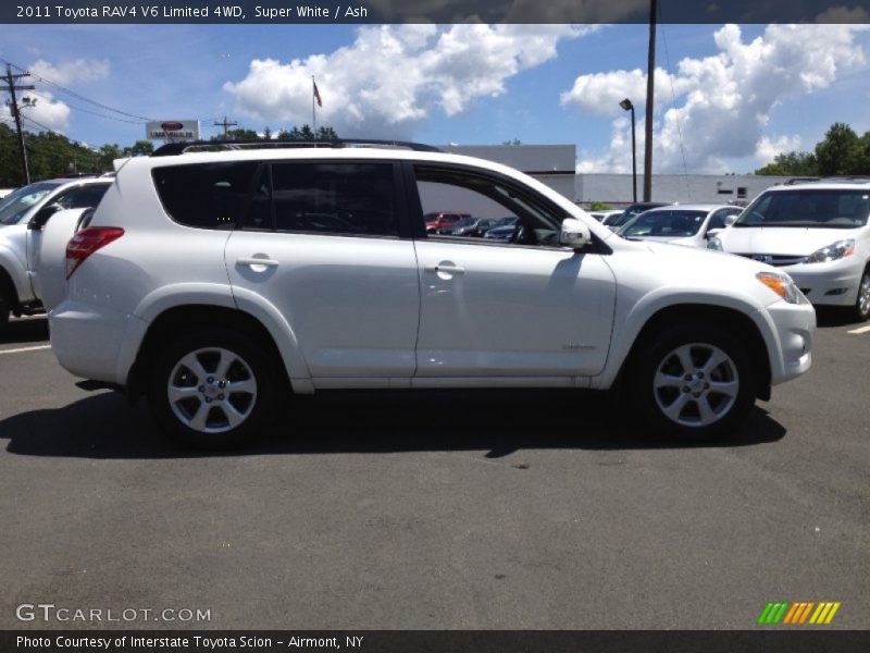 Super White / Ash 2011 Toyota RAV4 V6 Limited 4WD