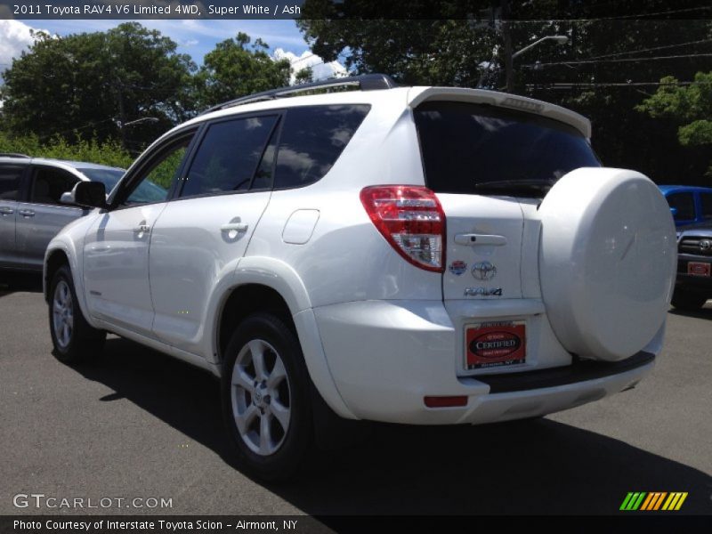 Super White / Ash 2011 Toyota RAV4 V6 Limited 4WD