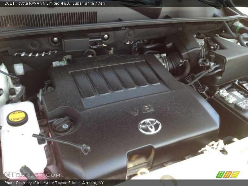 Super White / Ash 2011 Toyota RAV4 V6 Limited 4WD