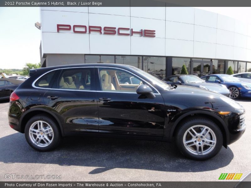  2012 Cayenne S Hybrid Black