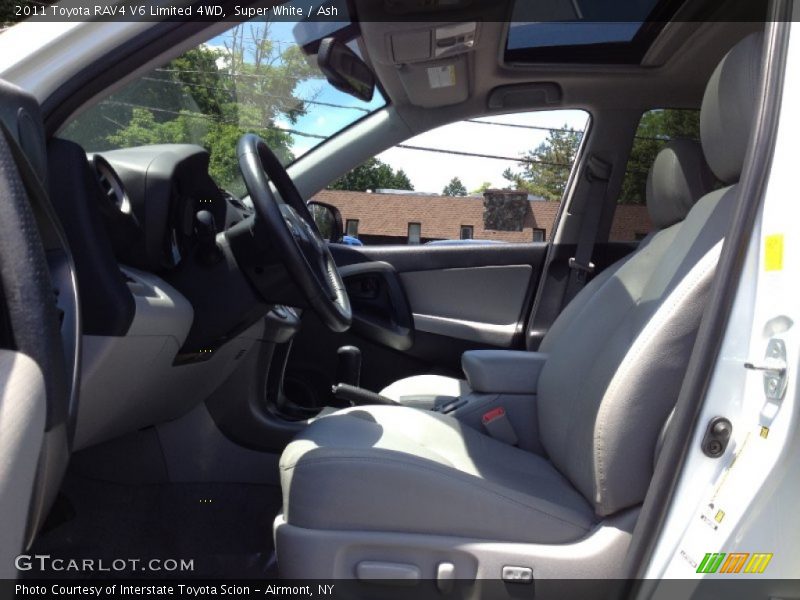 Super White / Ash 2011 Toyota RAV4 V6 Limited 4WD
