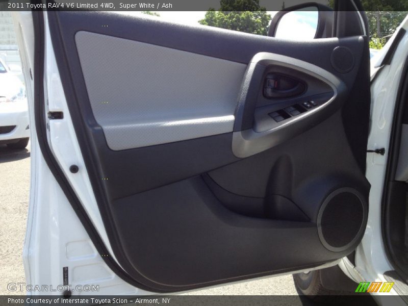 Super White / Ash 2011 Toyota RAV4 V6 Limited 4WD