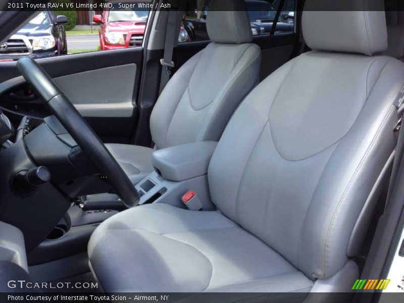 Super White / Ash 2011 Toyota RAV4 V6 Limited 4WD