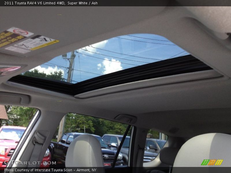 Super White / Ash 2011 Toyota RAV4 V6 Limited 4WD