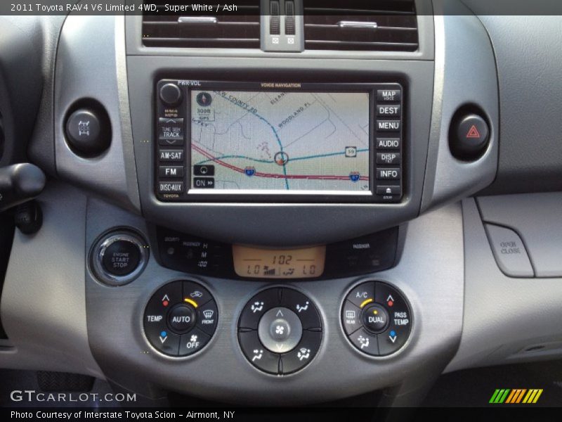 Super White / Ash 2011 Toyota RAV4 V6 Limited 4WD