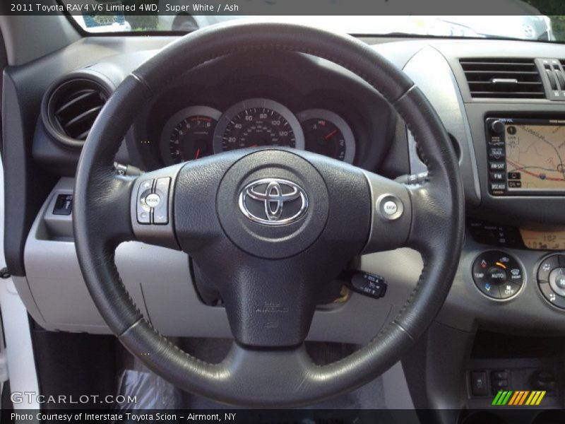 Super White / Ash 2011 Toyota RAV4 V6 Limited 4WD