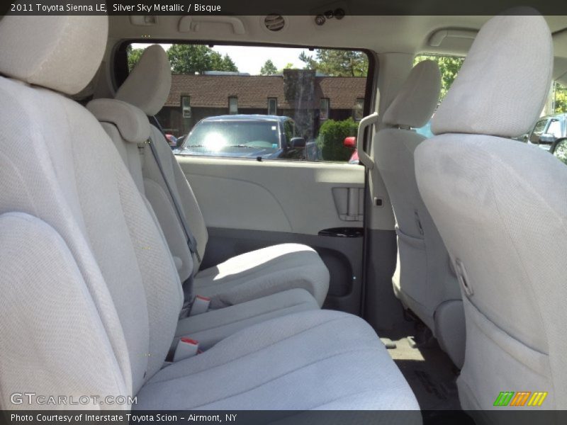 Silver Sky Metallic / Bisque 2011 Toyota Sienna LE