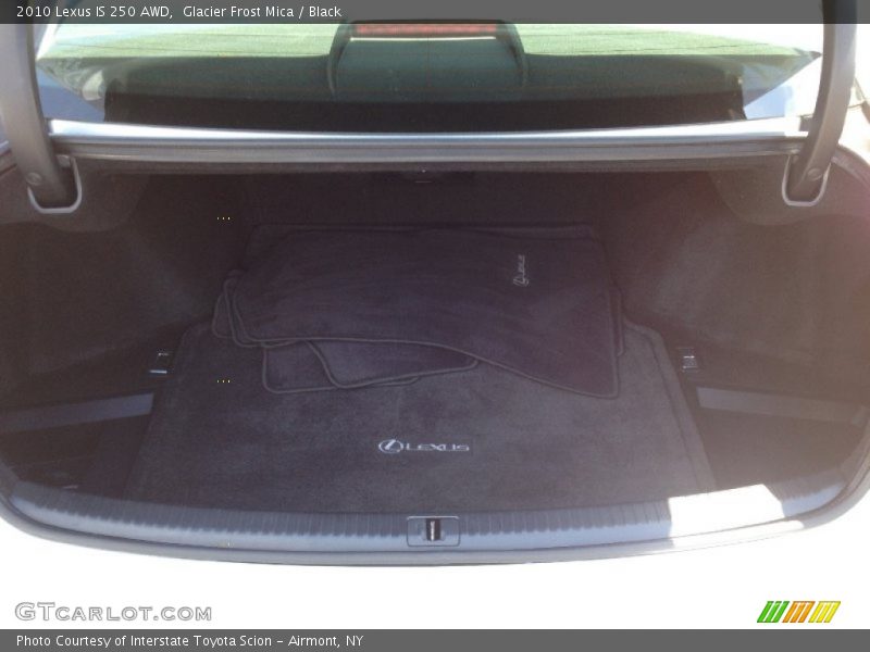 Glacier Frost Mica / Black 2010 Lexus IS 250 AWD