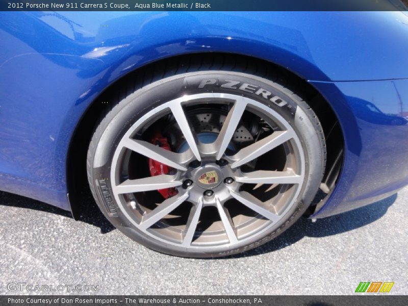  2012 New 911 Carrera S Coupe Wheel