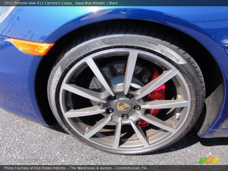  2012 New 911 Carrera S Coupe Wheel