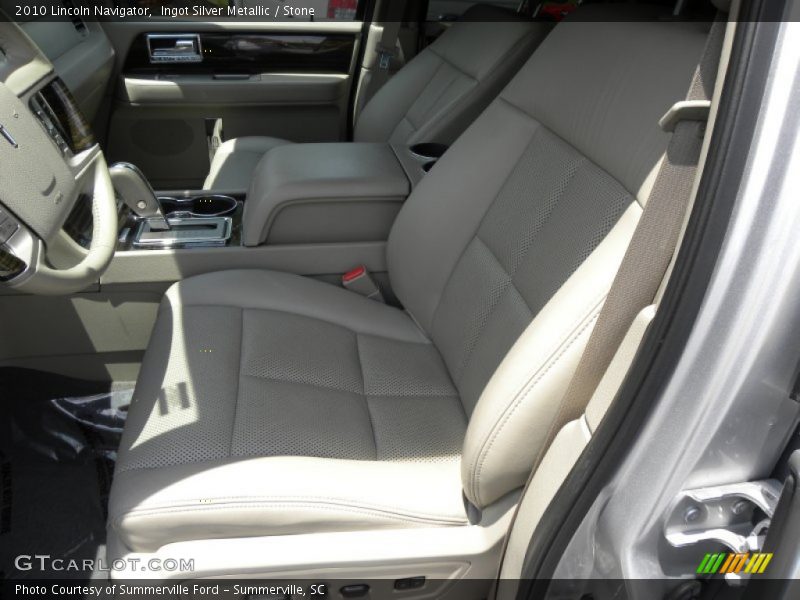 Ingot Silver Metallic / Stone 2010 Lincoln Navigator