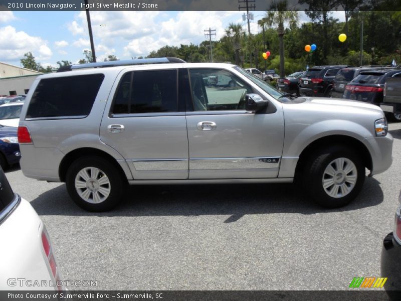 Ingot Silver Metallic / Stone 2010 Lincoln Navigator