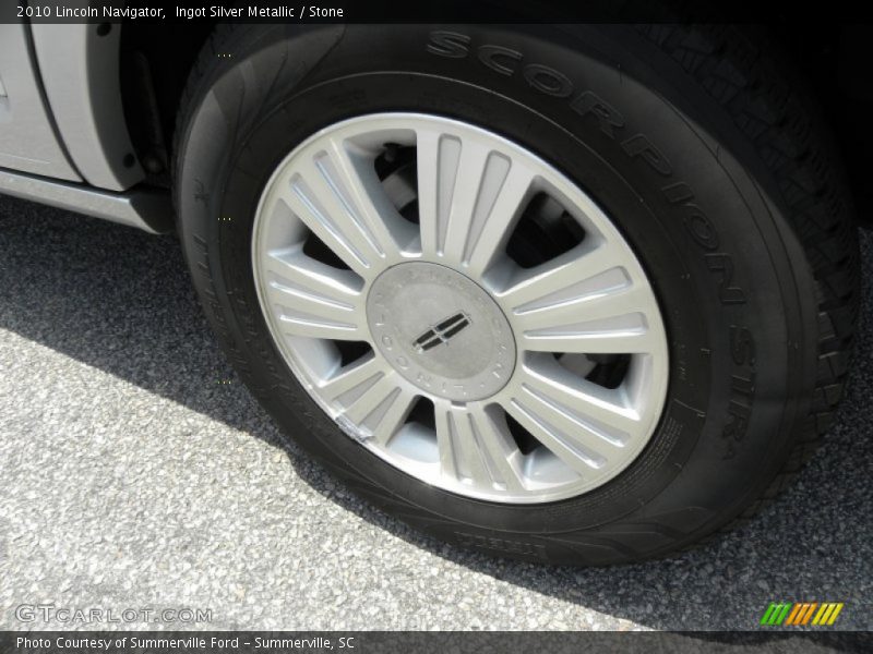 Ingot Silver Metallic / Stone 2010 Lincoln Navigator