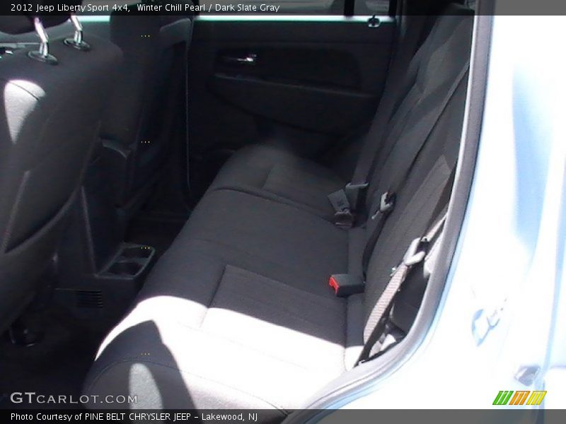 Winter Chill Pearl / Dark Slate Gray 2012 Jeep Liberty Sport 4x4