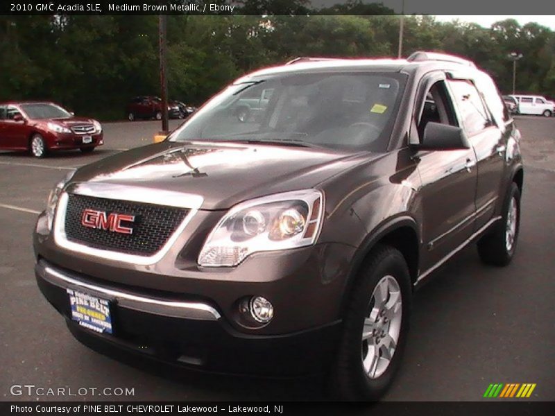 Medium Brown Metallic / Ebony 2010 GMC Acadia SLE
