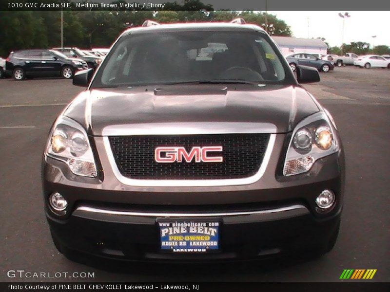 Medium Brown Metallic / Ebony 2010 GMC Acadia SLE