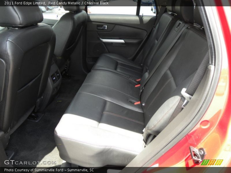Red Candy Metallic / Charcoal Black 2011 Ford Edge Limited
