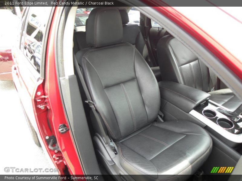 Red Candy Metallic / Charcoal Black 2011 Ford Edge Limited