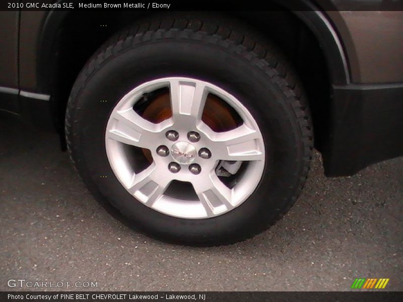 Medium Brown Metallic / Ebony 2010 GMC Acadia SLE