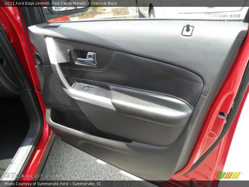 Red Candy Metallic / Charcoal Black 2011 Ford Edge Limited