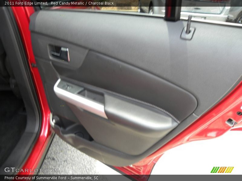 Red Candy Metallic / Charcoal Black 2011 Ford Edge Limited