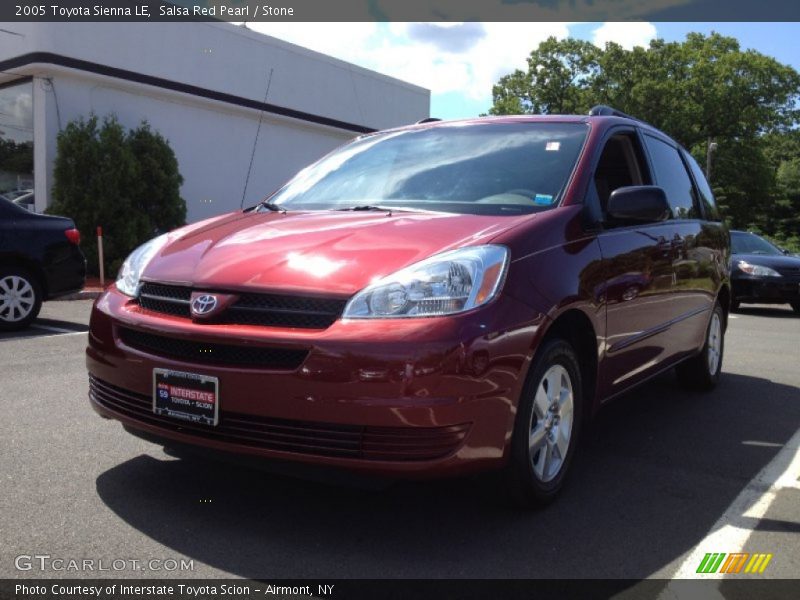 Salsa Red Pearl / Stone 2005 Toyota Sienna LE