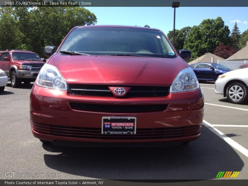 Salsa Red Pearl / Stone 2005 Toyota Sienna LE
