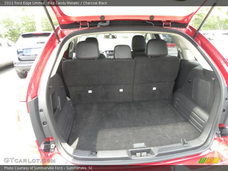 Red Candy Metallic / Charcoal Black 2011 Ford Edge Limited