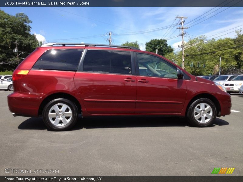 Salsa Red Pearl / Stone 2005 Toyota Sienna LE