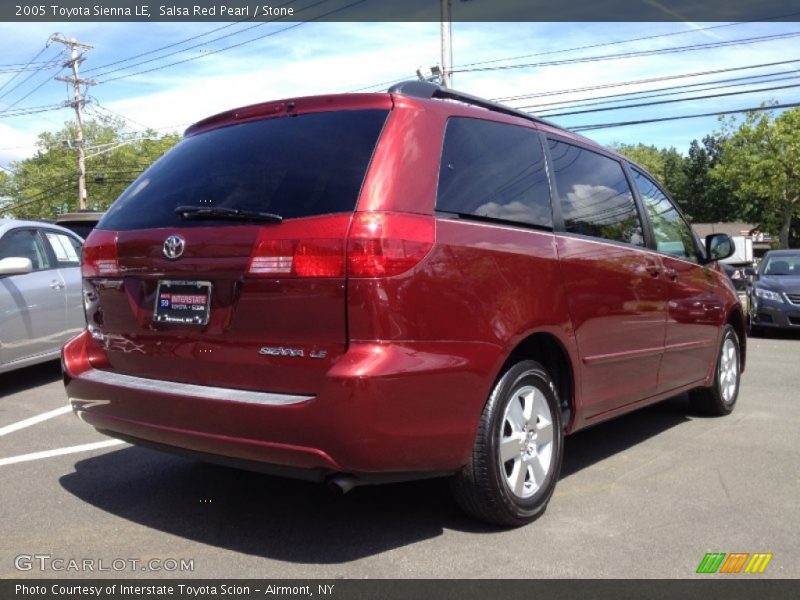 Salsa Red Pearl / Stone 2005 Toyota Sienna LE