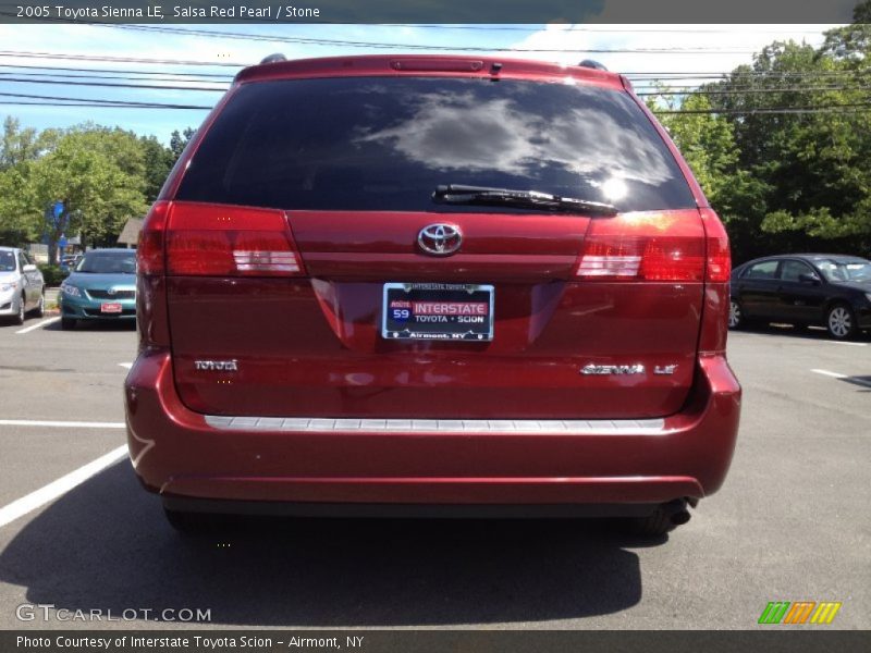Salsa Red Pearl / Stone 2005 Toyota Sienna LE