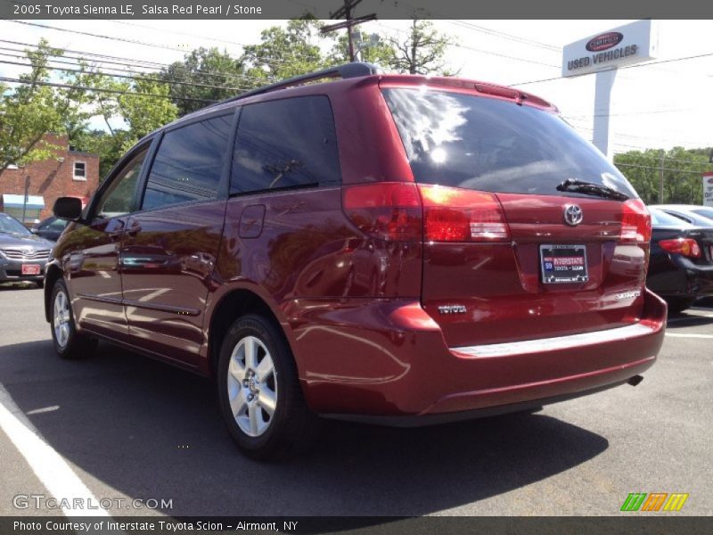 Salsa Red Pearl / Stone 2005 Toyota Sienna LE