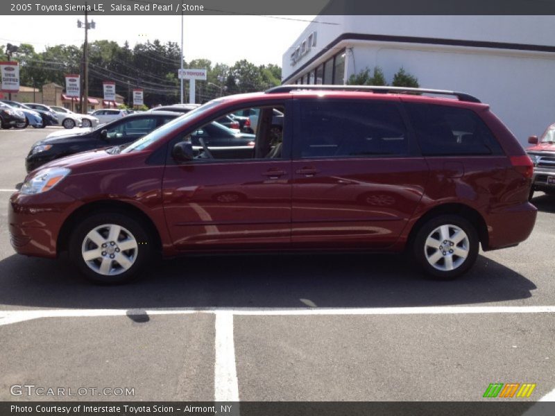Salsa Red Pearl / Stone 2005 Toyota Sienna LE