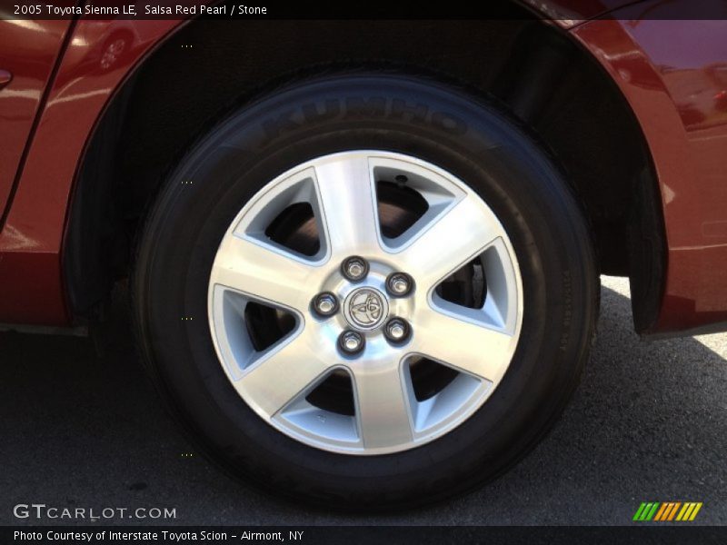 Salsa Red Pearl / Stone 2005 Toyota Sienna LE