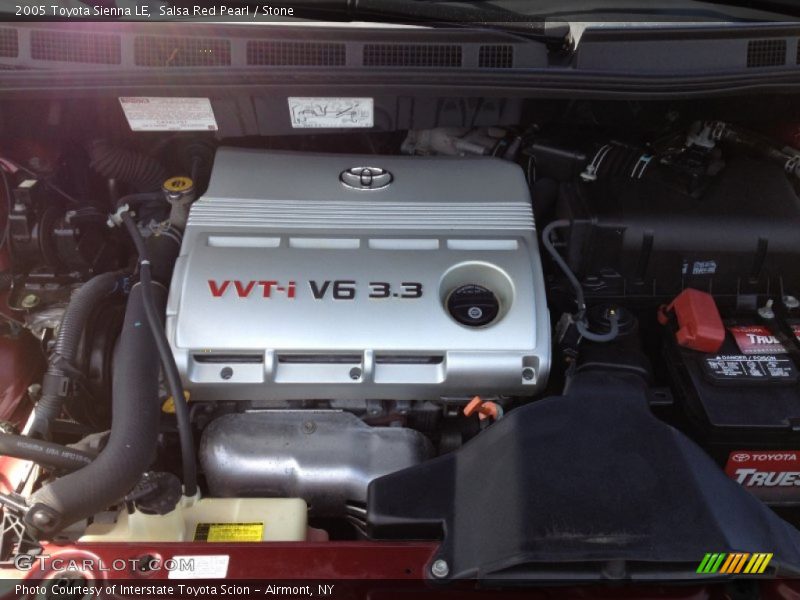 Salsa Red Pearl / Stone 2005 Toyota Sienna LE