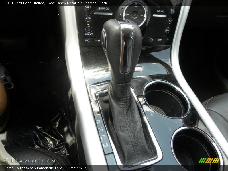 Red Candy Metallic / Charcoal Black 2011 Ford Edge Limited