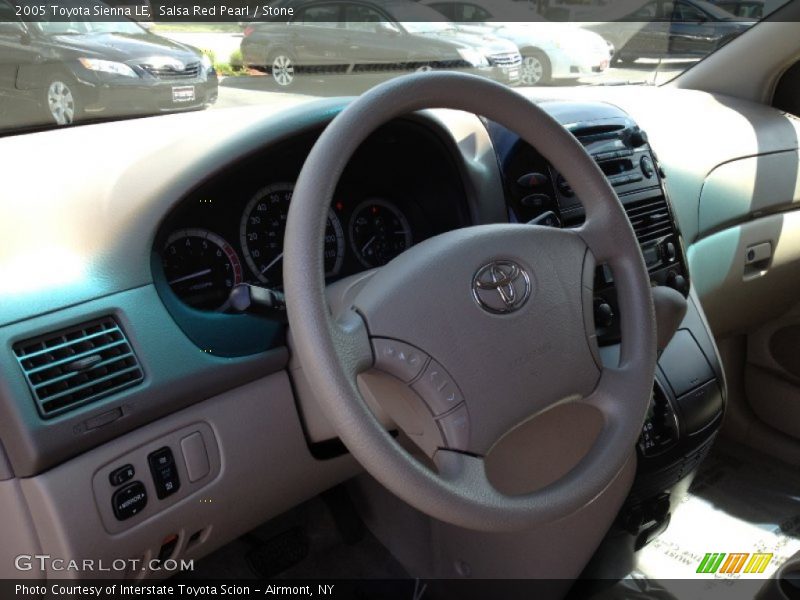 Salsa Red Pearl / Stone 2005 Toyota Sienna LE