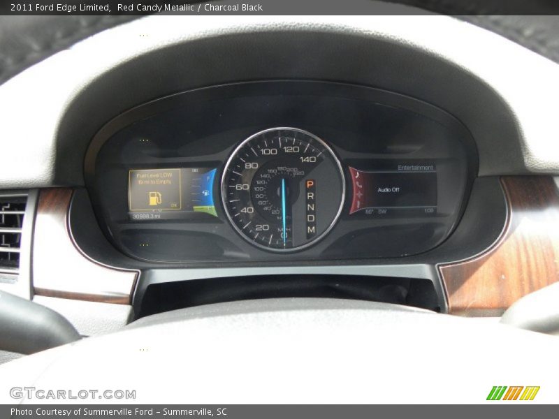 Red Candy Metallic / Charcoal Black 2011 Ford Edge Limited